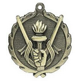Medal, "Victory" - 1 3/4" Wreath Edging